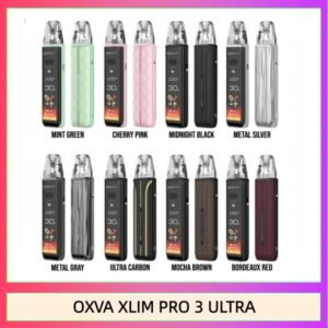 OXVA XLIM PRO 3 ULTRA 奧創小蠻牛觸屏螢幕電子煙主機空倉