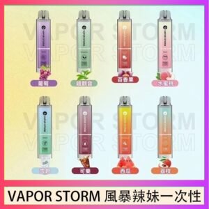 VAPOR STORM風暴辣妹一次性主機充電7500口（5%）